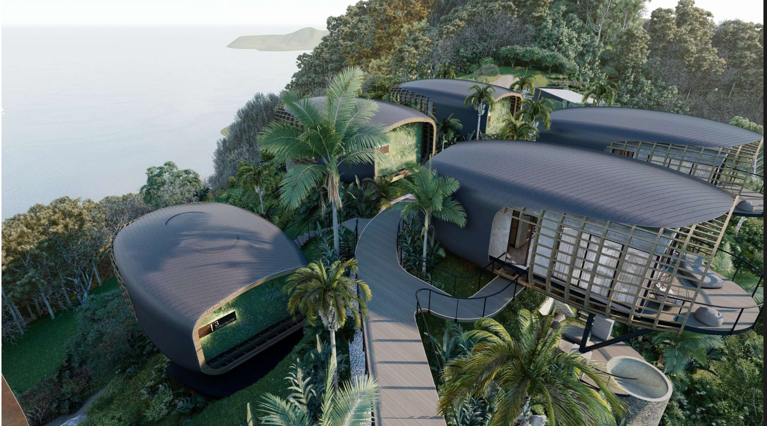 Oropendola villa overlooking the jungle